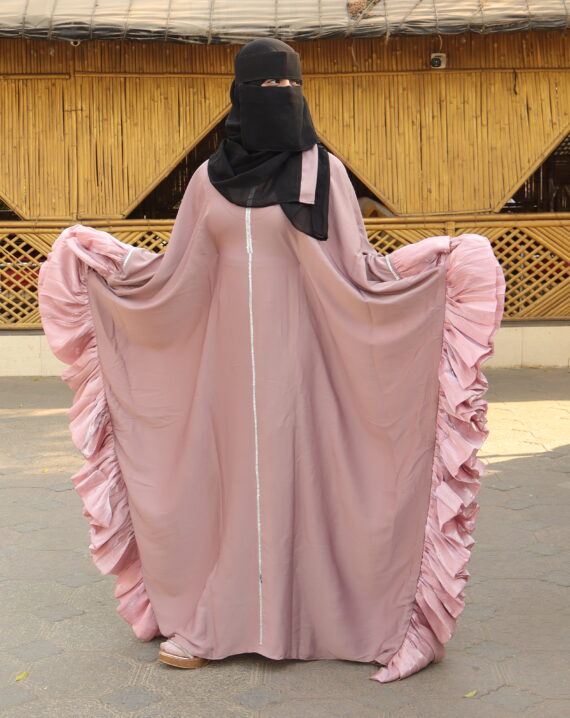 Full Frill TikTok Abaya Kaftan - Image 2