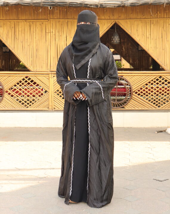 Jacket lace Abaya