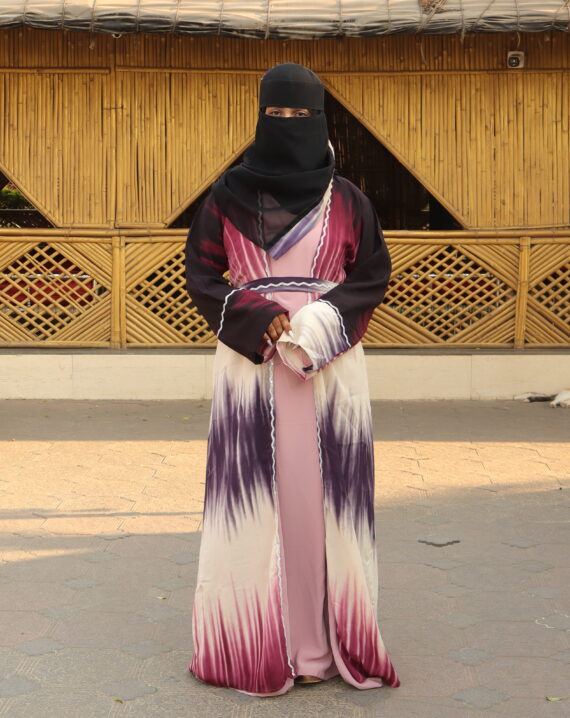 Jacket Lace Abaya - Image 2