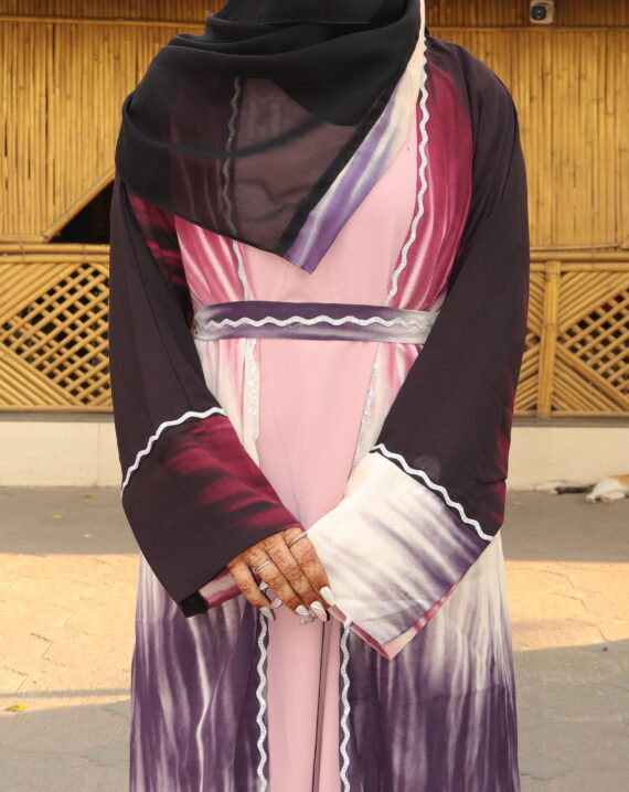 Jacket Lace Abaya - Image 3
