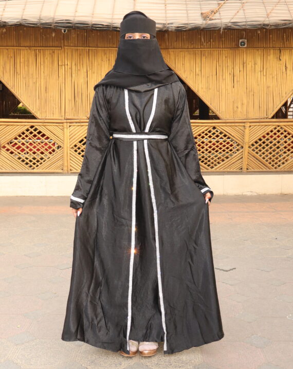 Jacket Lace Abaya - Image 4