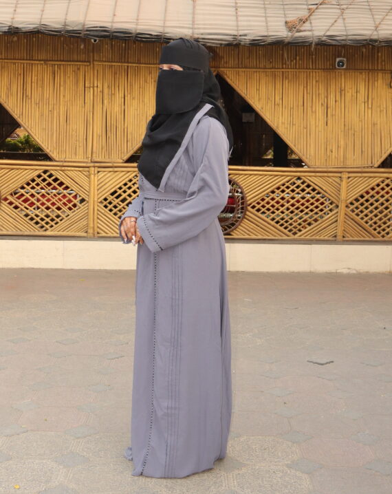 Pentax Jacket lace Abaya - Image 2